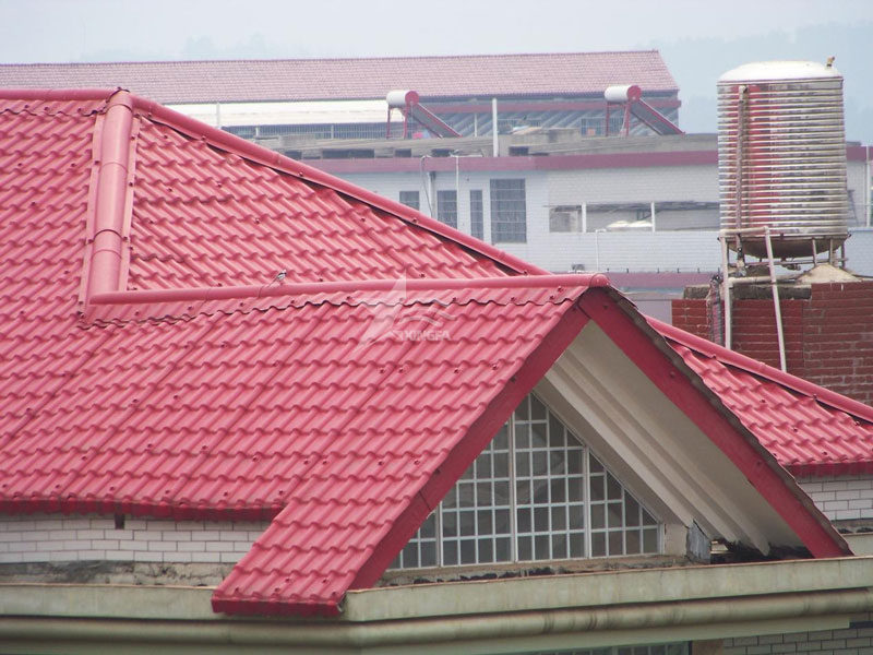 新型屋面建材合成樹(shù)脂瓦，傳統建筑用瓦的傳承替代建筑材料