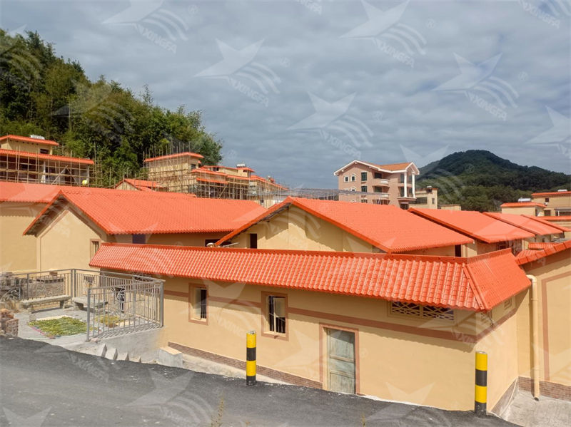 建房搭建屋面選擇合成樹(shù)脂隔熱瓦，你了解多少？